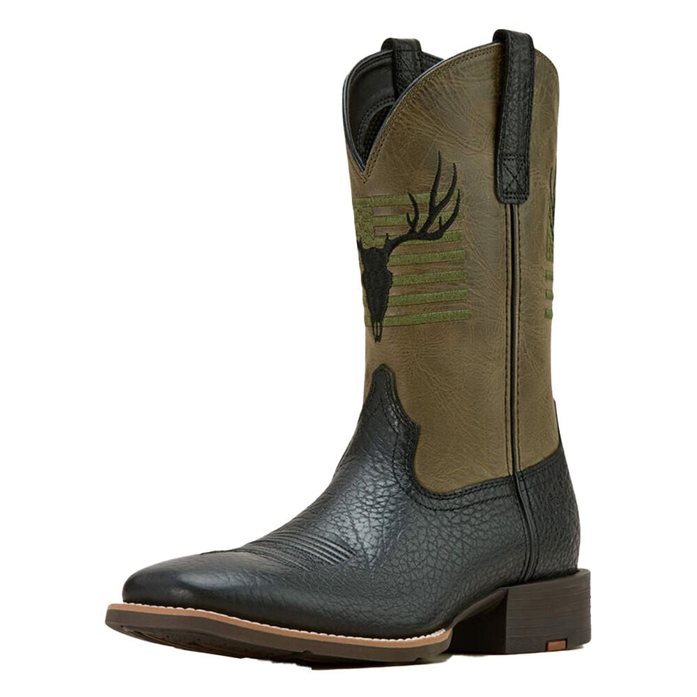 image of Men's Sport Antlers Cowboy Boot