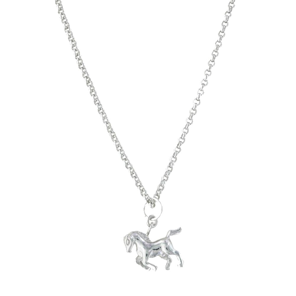 image of Women's Necklace- Prancing Horse