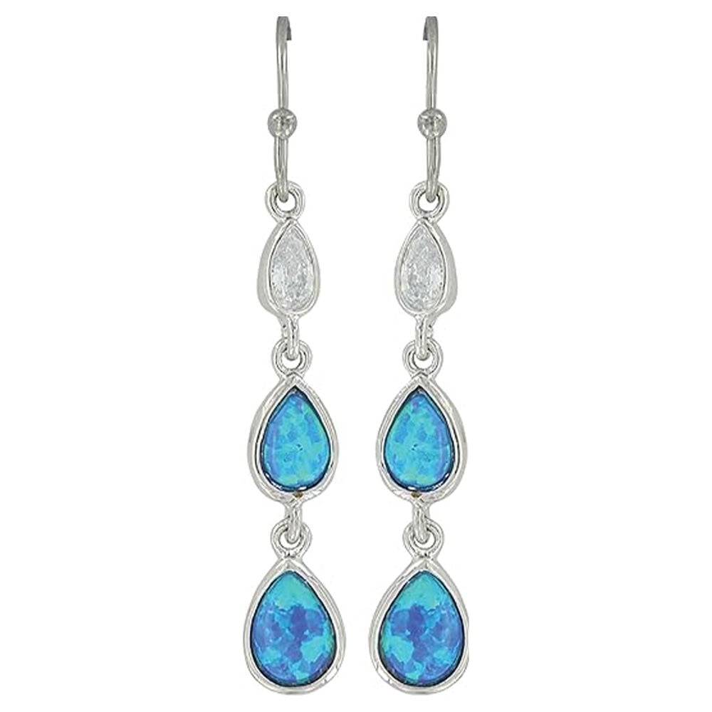 image of Women's Earrings- Falling into Water