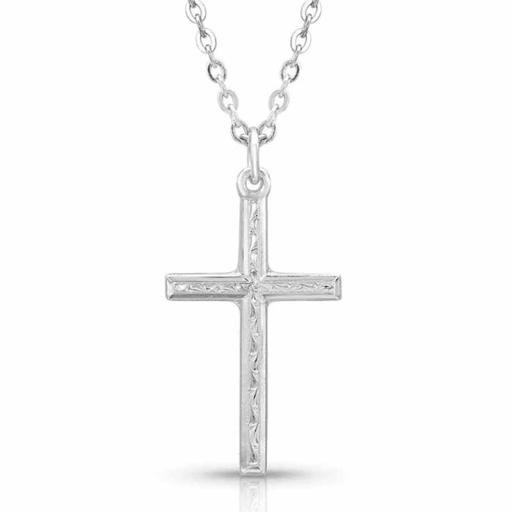 image of Gratitude Cross Necklace