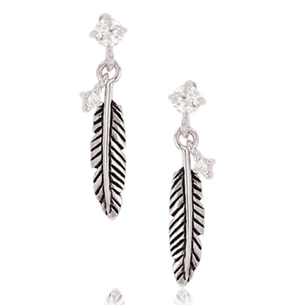 image of Women's Earrings- Feather Whisper