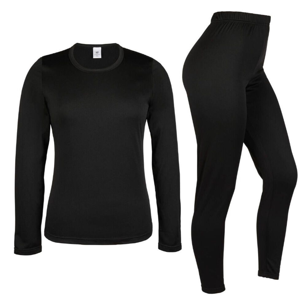 image of Women's Base Layer Set- Black