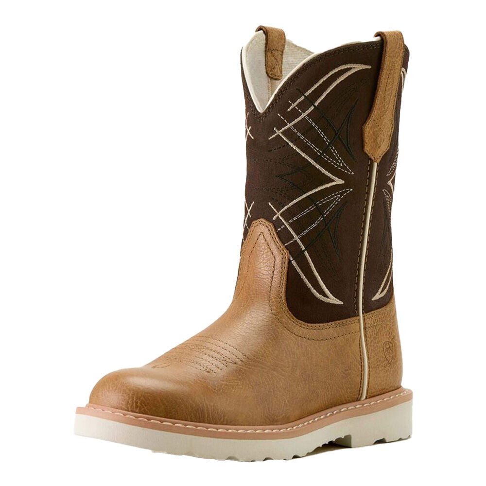 image of Boy's Activate Round Toe Western Boot