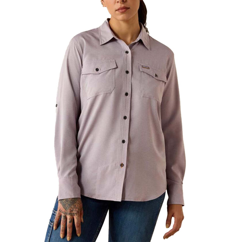 image of Women's Rebar Made Tough VentTEK DuraStretch Work Shirt