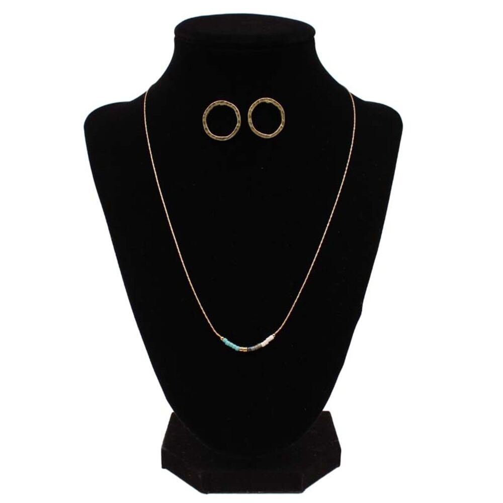 image of Elegant Multi Stone Jewelry Set