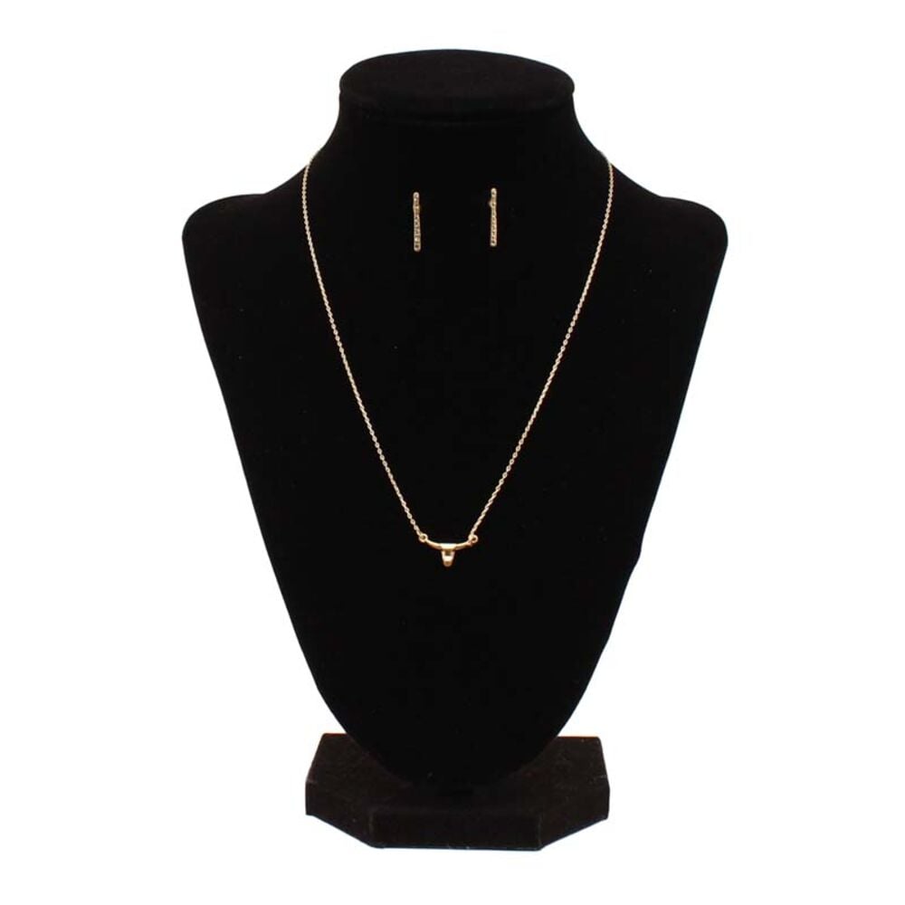 image of Elegant Longhorn Jewelry Set