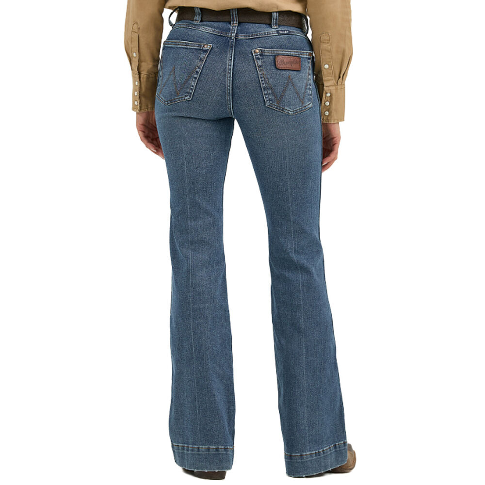 image of Women's Retro Bailey High Rise Trouser Jean-Shelby