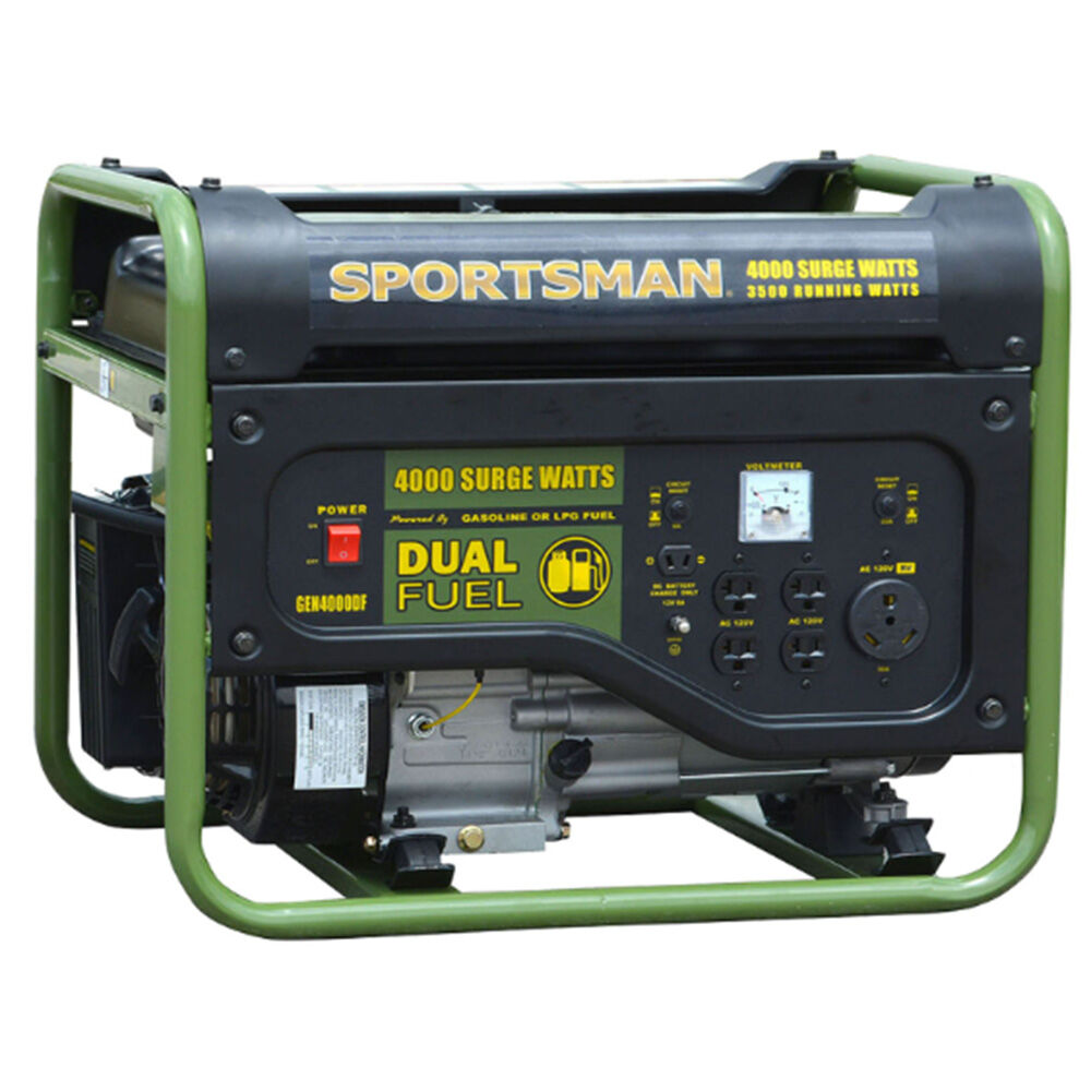 image of 4000W Dual Fuel Generator