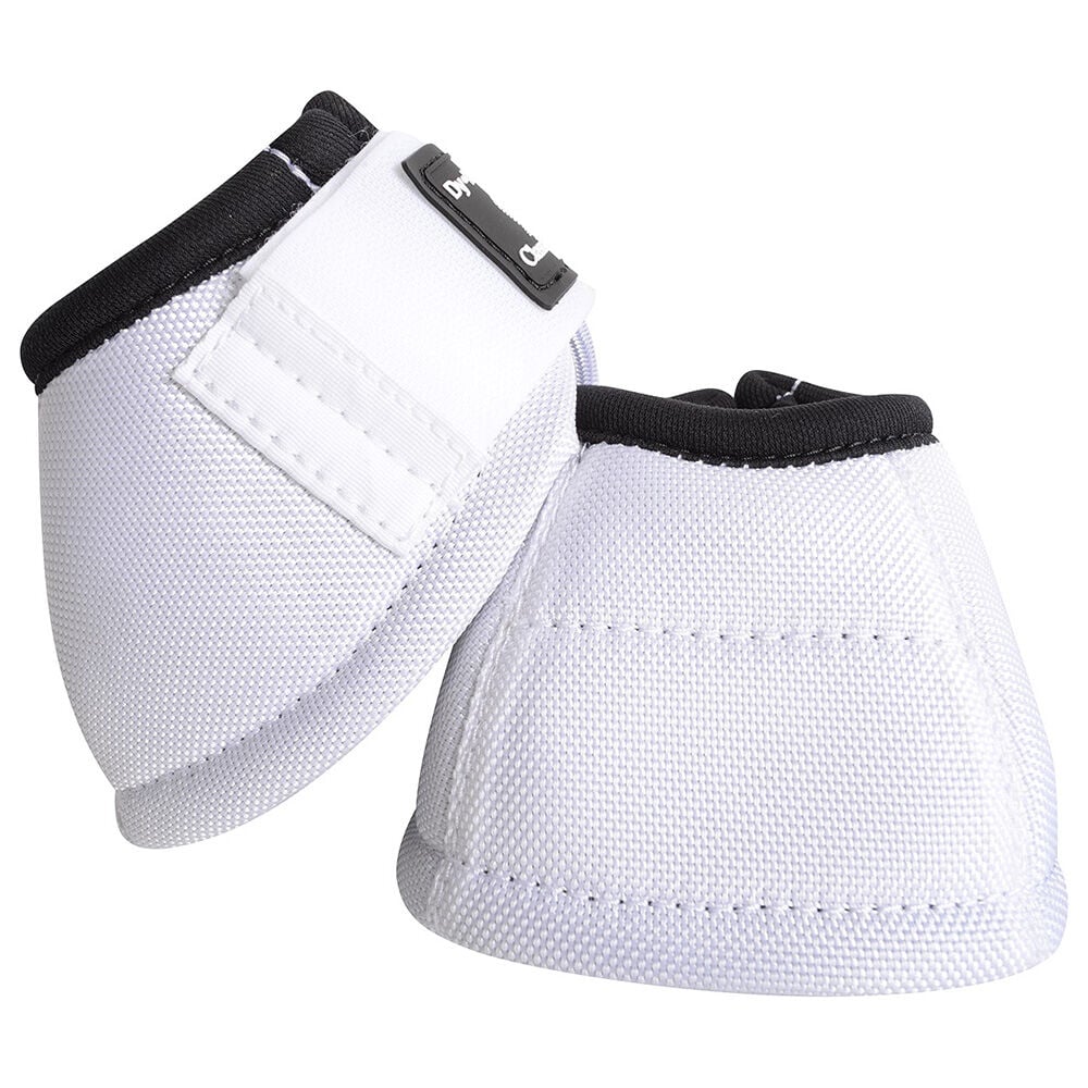 image of Equine Dyno No Turn Bell Boots, White