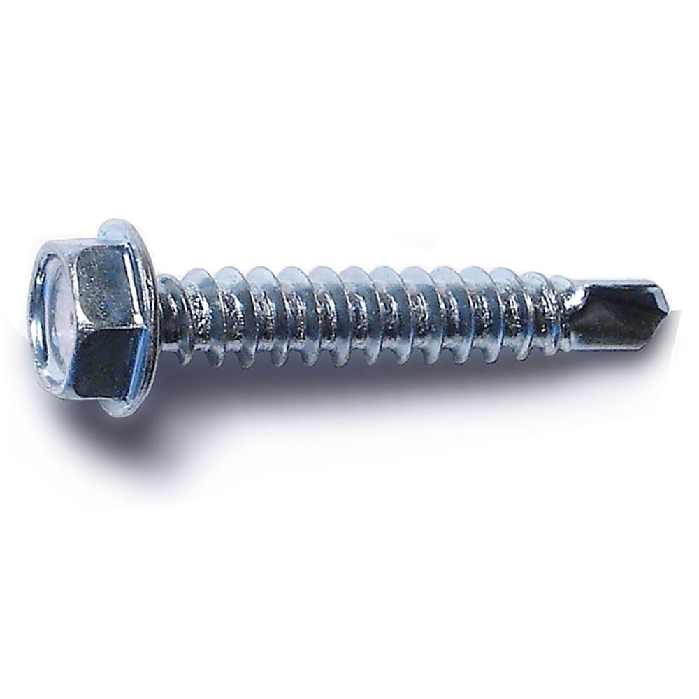 image of 8 x 1 Hex Washer Self-Drilling Screws - 10277