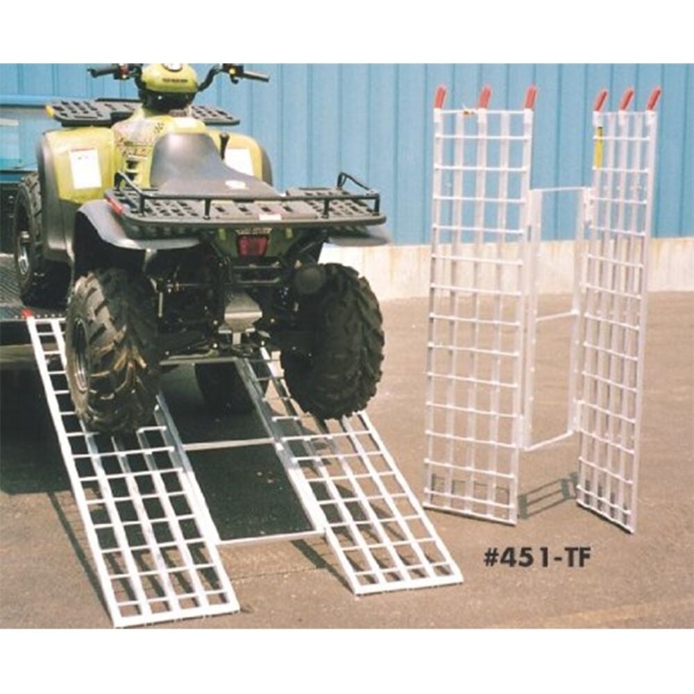 image of Tri Fold Aluminum Ramp, ATV