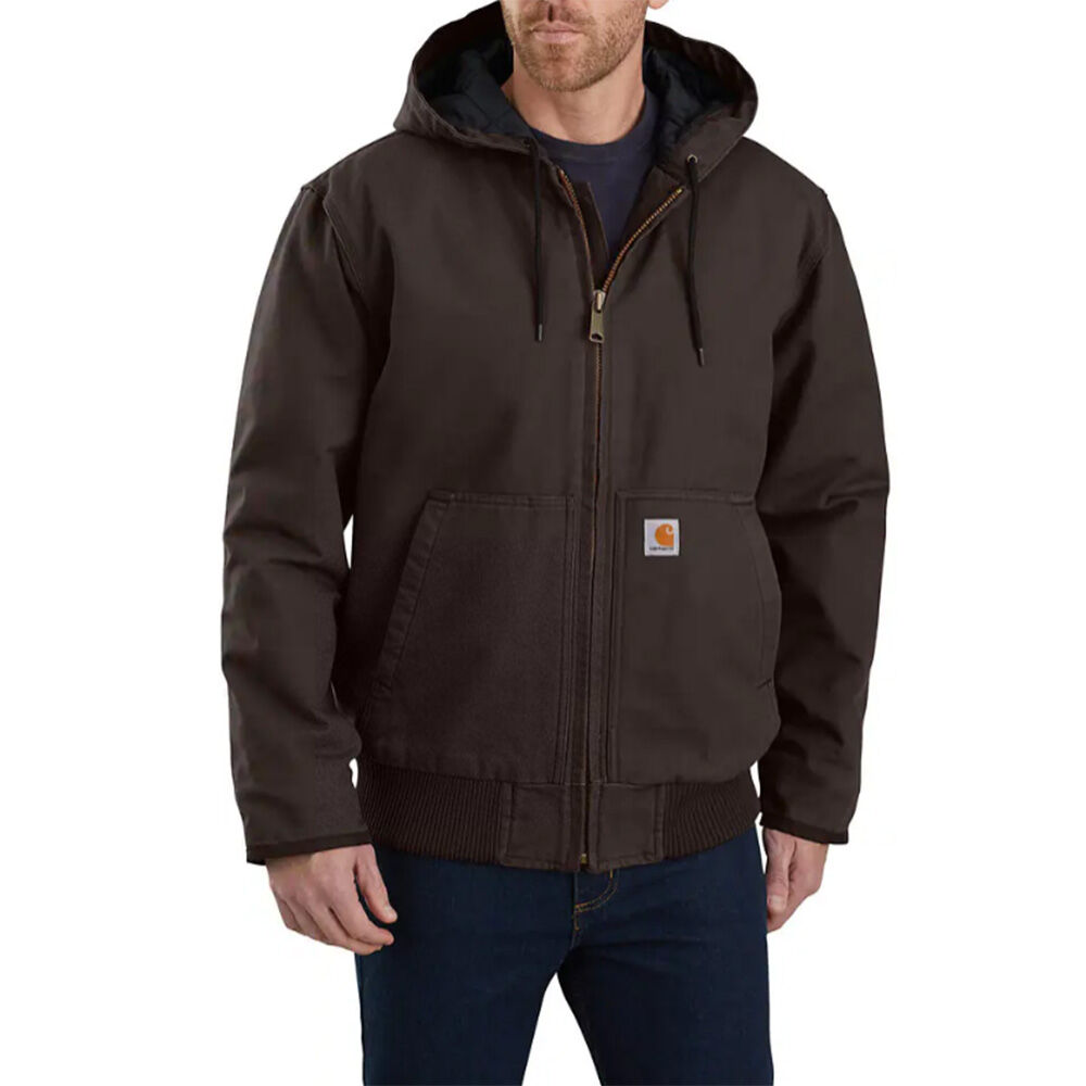 image of Men's Insulated Active Jac- Dark Brown