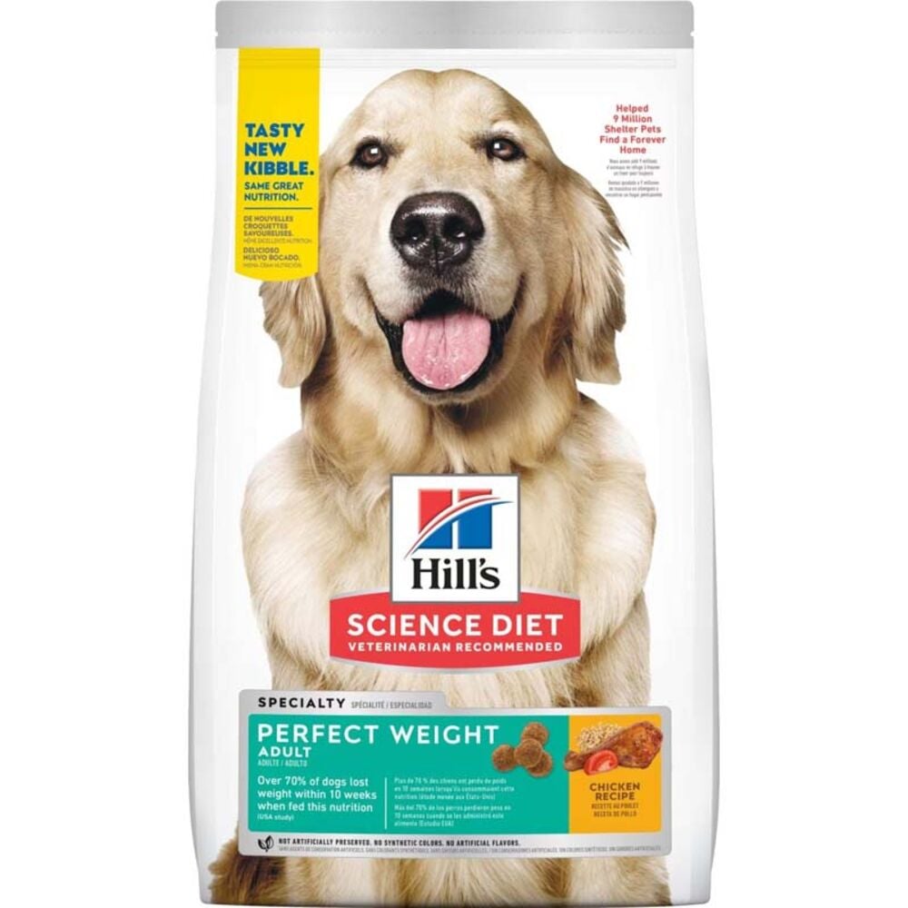 image of Dry Adult Dog Food- Perfect Weight, 4 lb