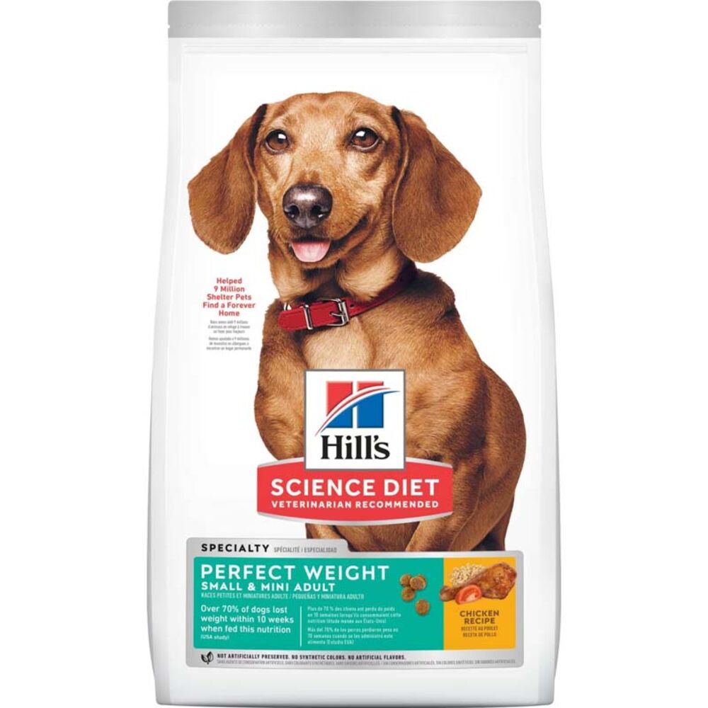 image of Dry Adult Dog Food- Perfect Weight, Small and Toy Breed, 4 lb