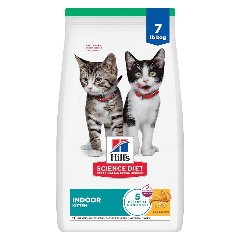 image of Dry Kitten Food- Indoor, Chicken, 7 lb