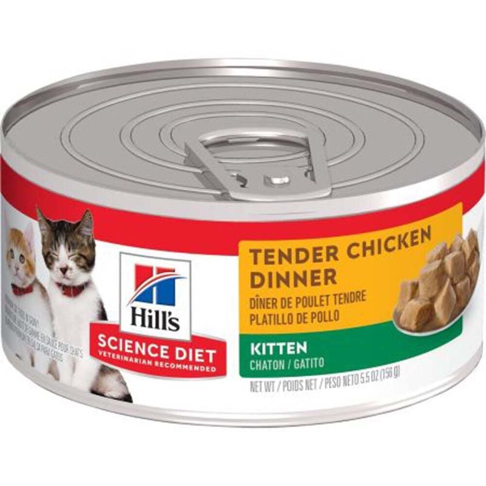 image of Wet Kitten Food- Tender Chicken Dinner, 5.5 oz