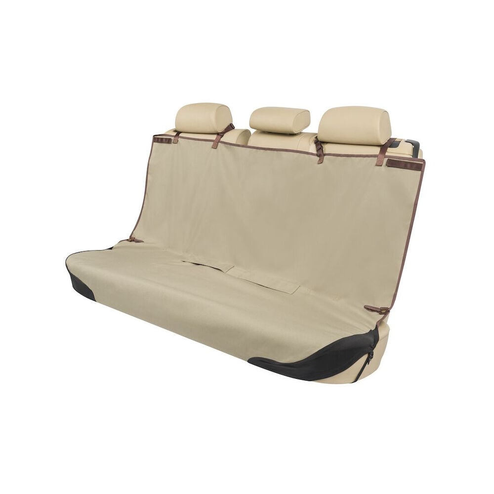 image of Happy Ride Tan Bench Seat Cover