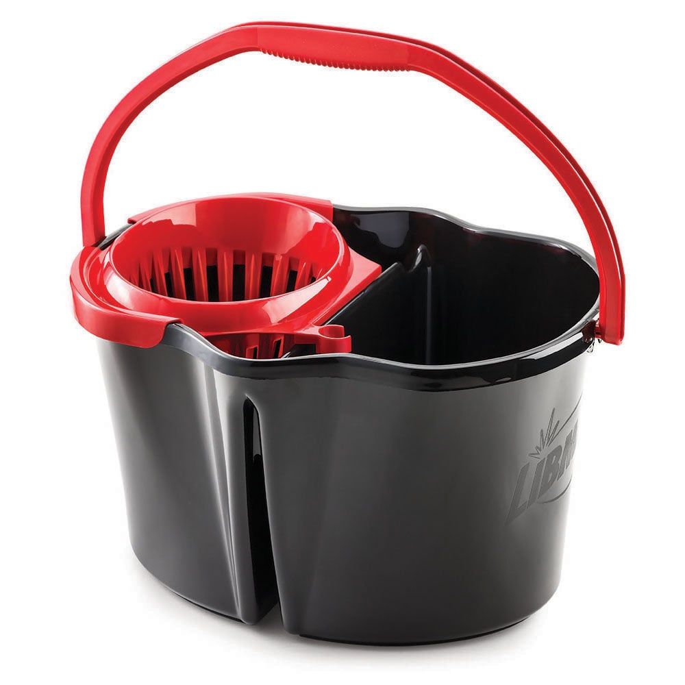 image of Dual Chamber 4 Gallon Bucket with Wringer