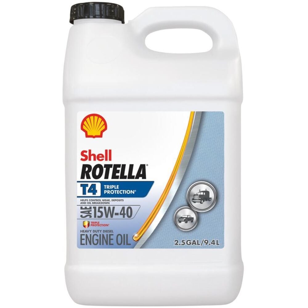 image of Rotella T Motor Oil 15W40, 2.5 gal