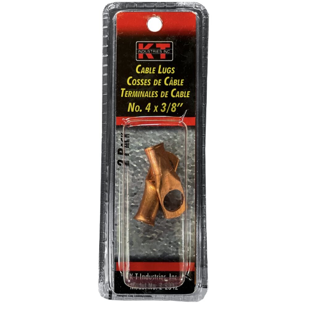 image of Cable Lug, 4x3/8, 2 pack