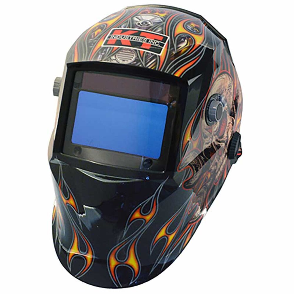 image of Skull Wrench Auto Darkening Welding Helmet