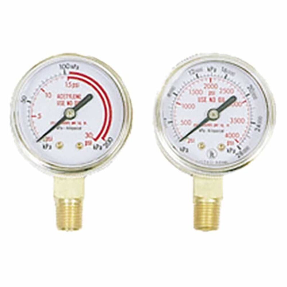 image of 400-lb Acetylene Pressure Gauge