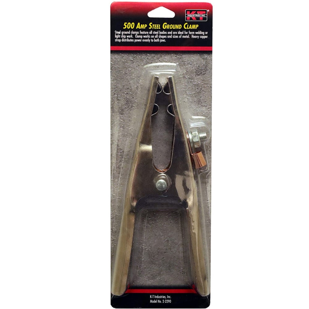 image of 2-2290 500 Amp Steel Ground Clamp