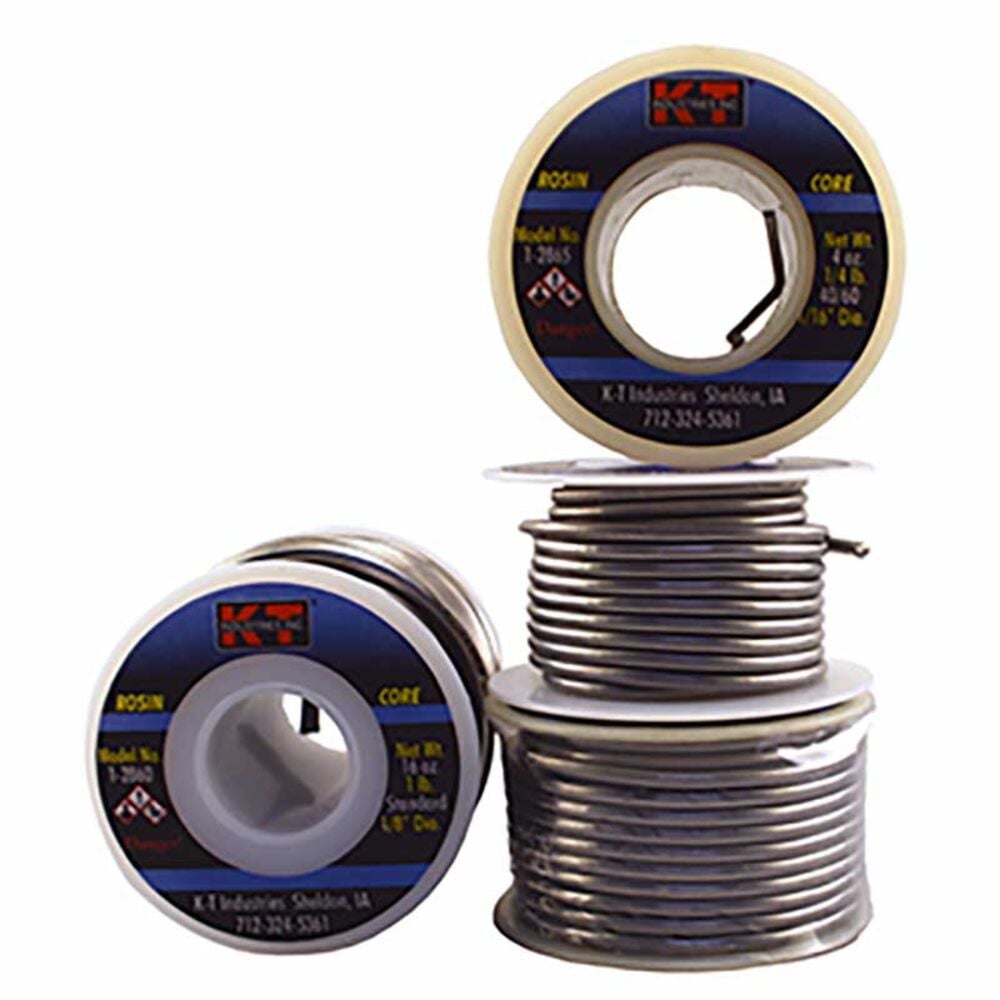 image of Rosin Core Solder, 40/60, 1/16-in, 1/4-lb