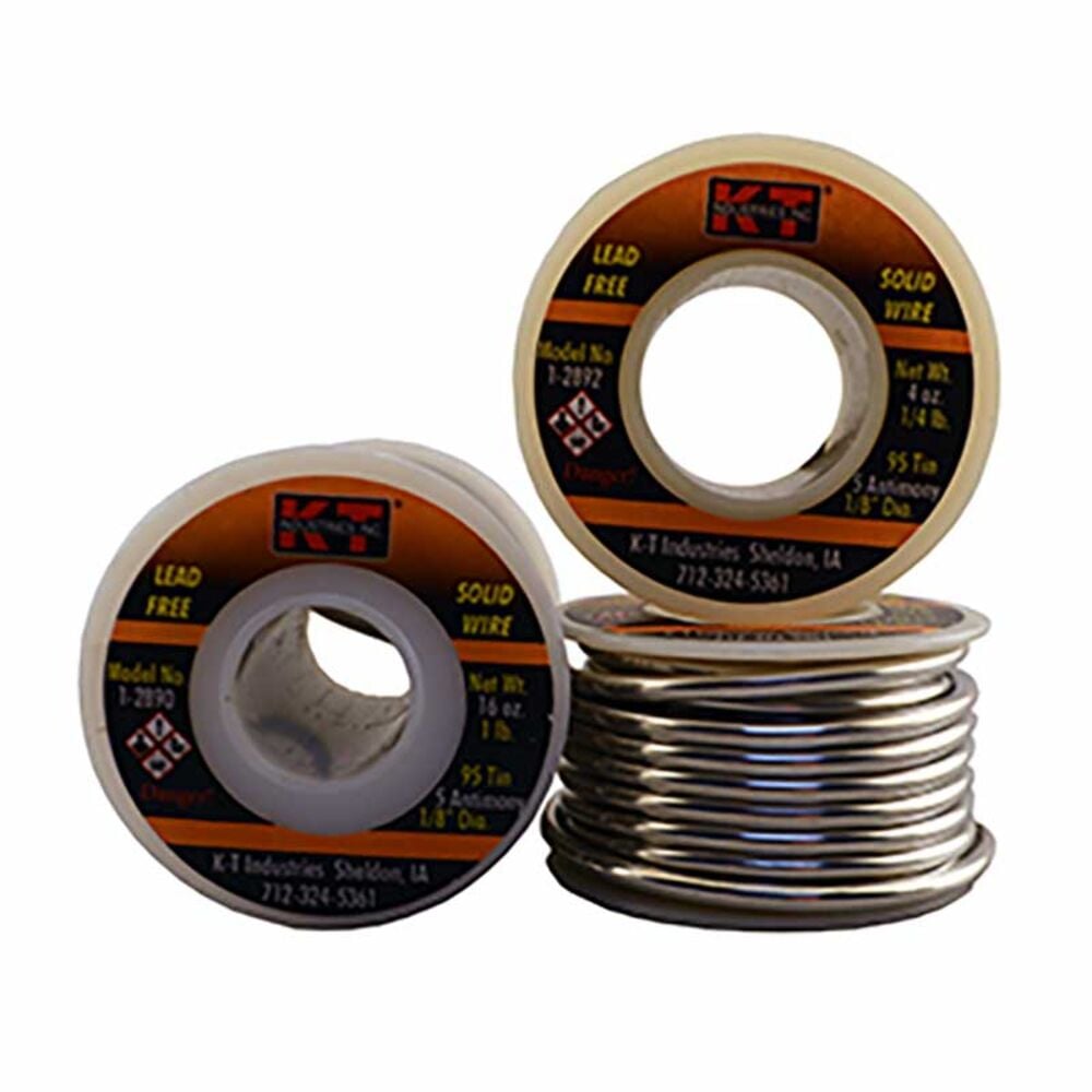 image of Lead Free Solder, 1/8-in, 1/4-lb