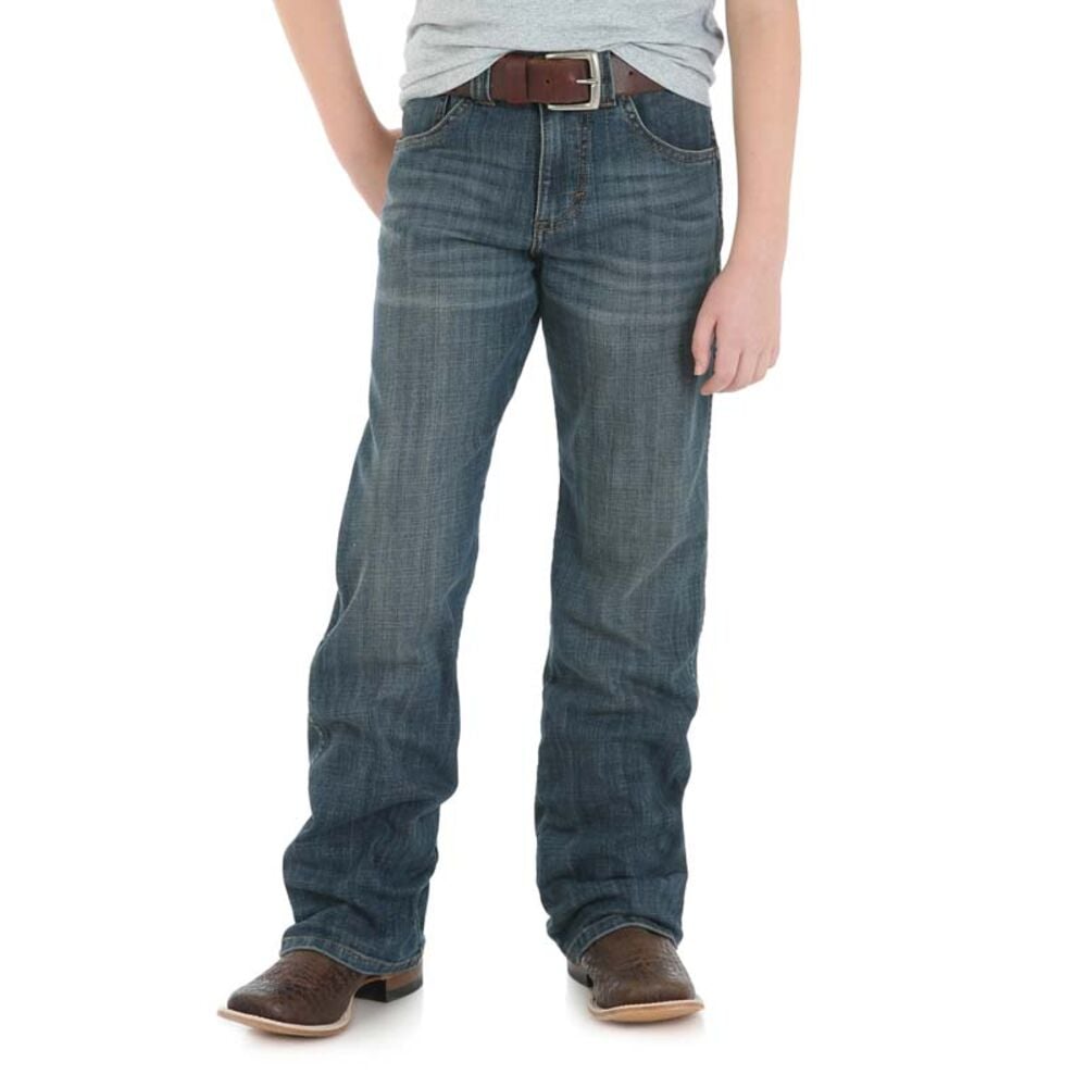 image of Little Boy's Retro Bootcut Relaxed Fit Jean