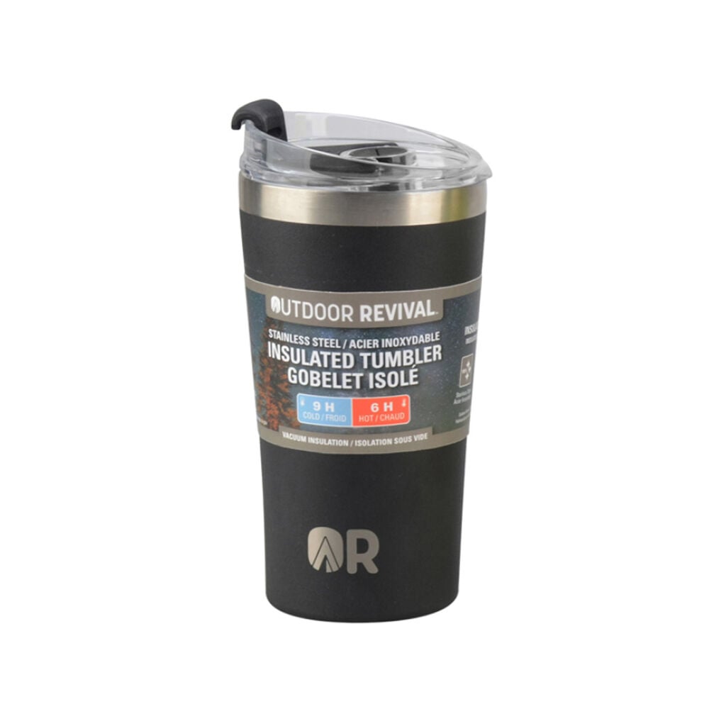 image of Tumbler Black, 20 oz