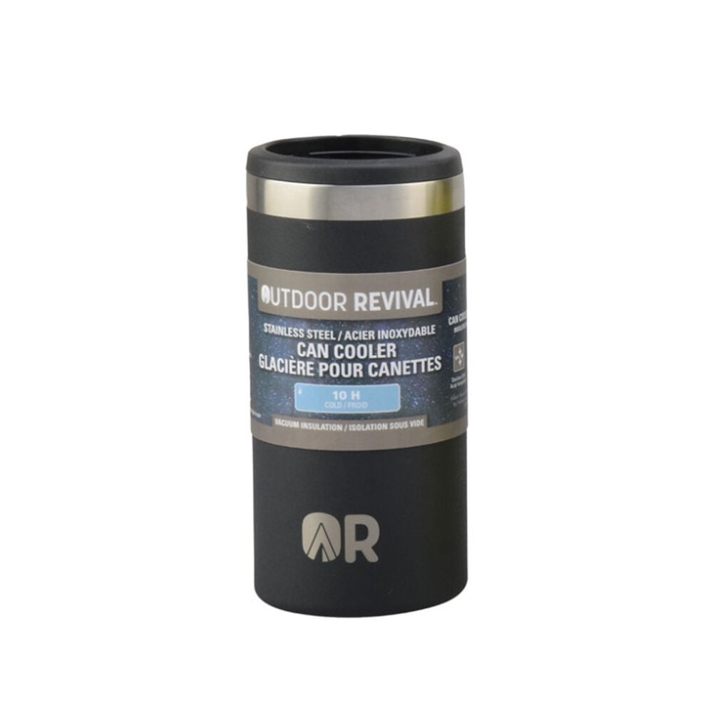 image of Can Cooler Black, 12 oz