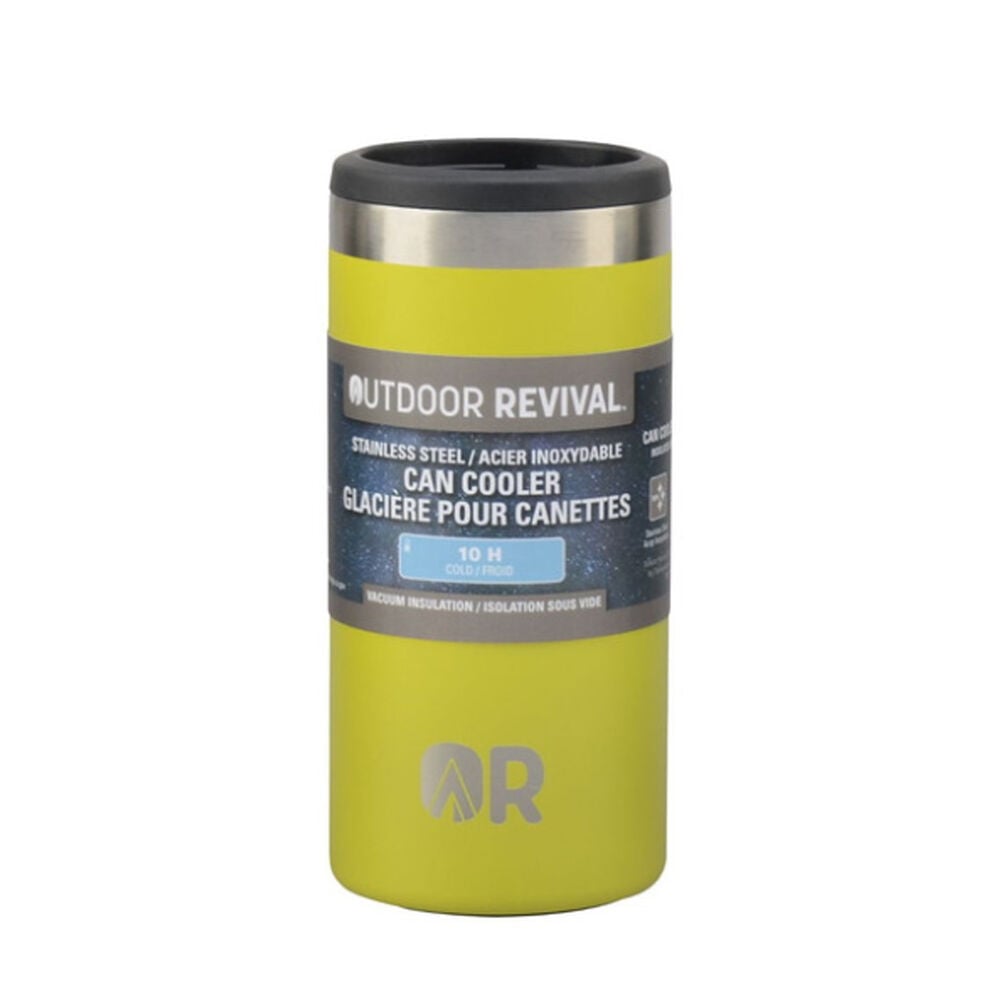 image of Can Cooler Bright Green, 12 oz