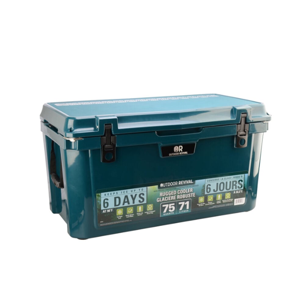 image of Hardside Cooler- Teal, 75 qt