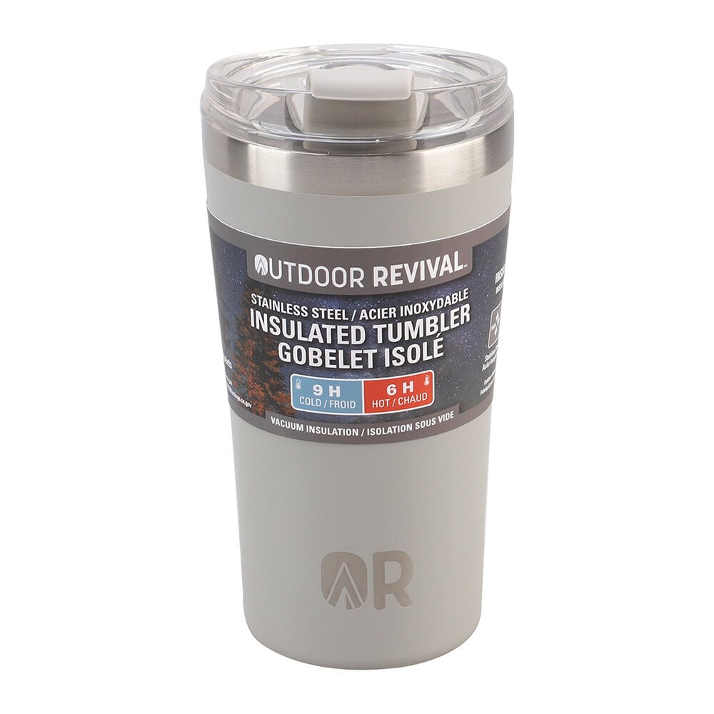 image of Tumbler, Grey, 20 oz