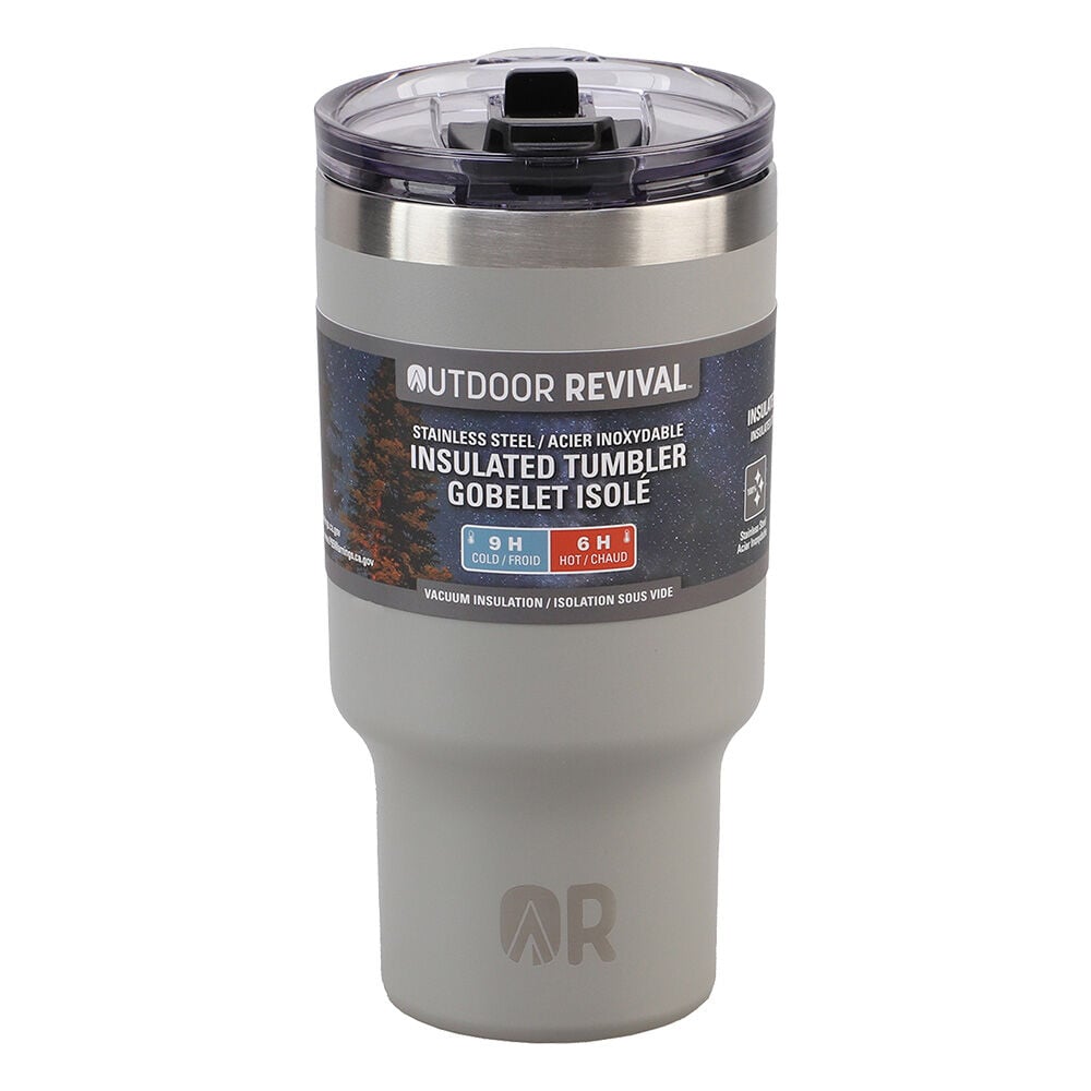 image of Tumbler, Grey, 30 oz