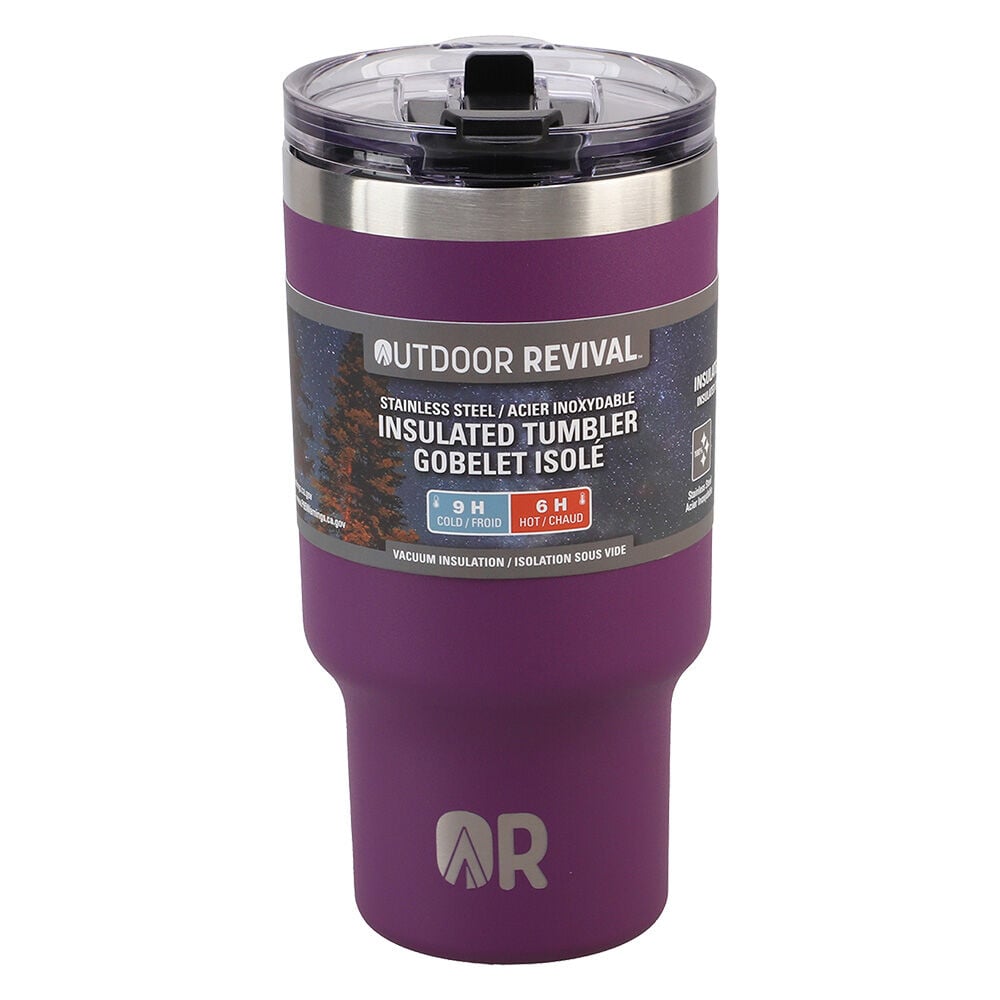 image of Tumbler, Purple, 30 oz