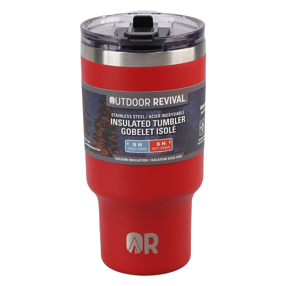 image of Tumbler, Red, 30 oz