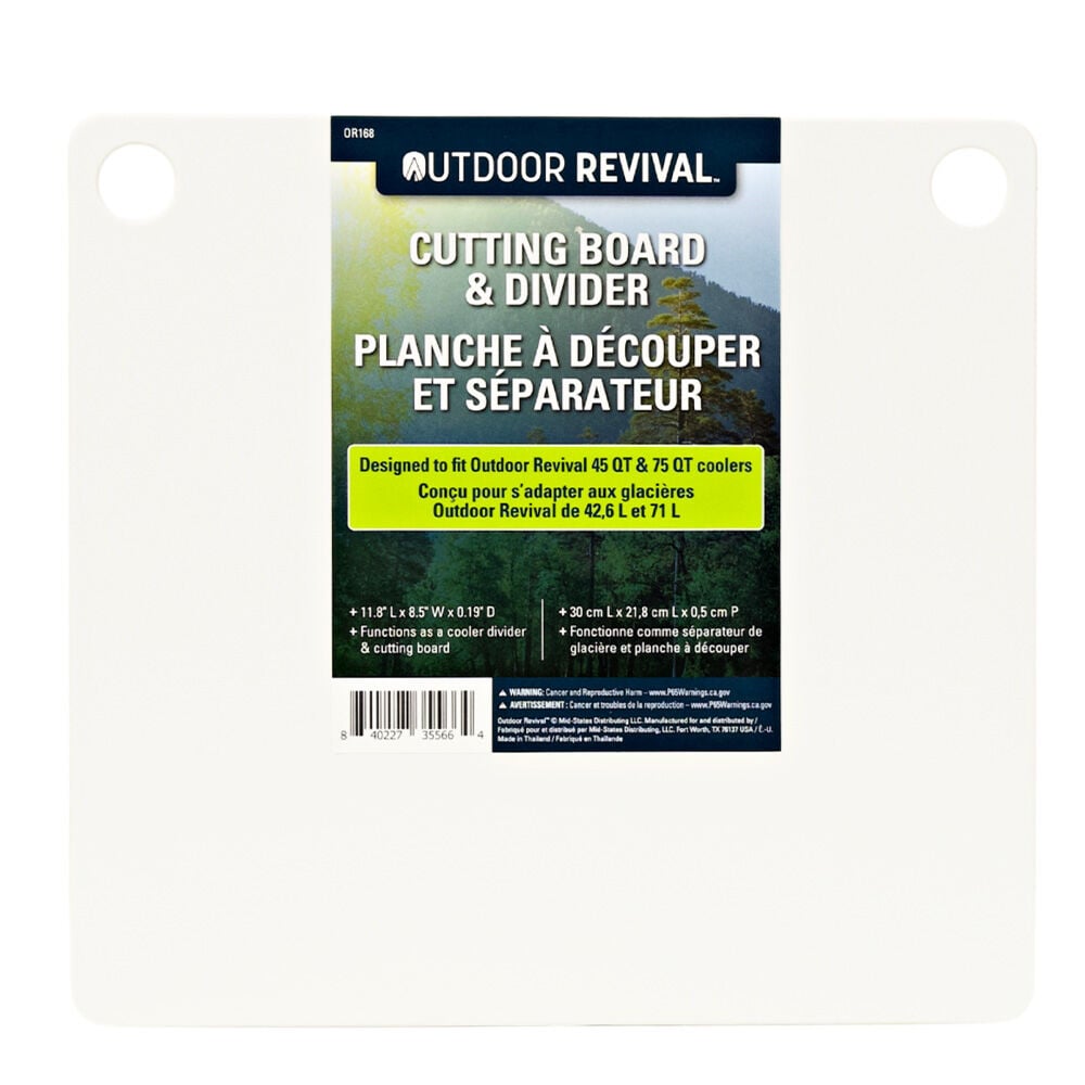 image of Cooler Cutting Board and Divider, 45-75 oz