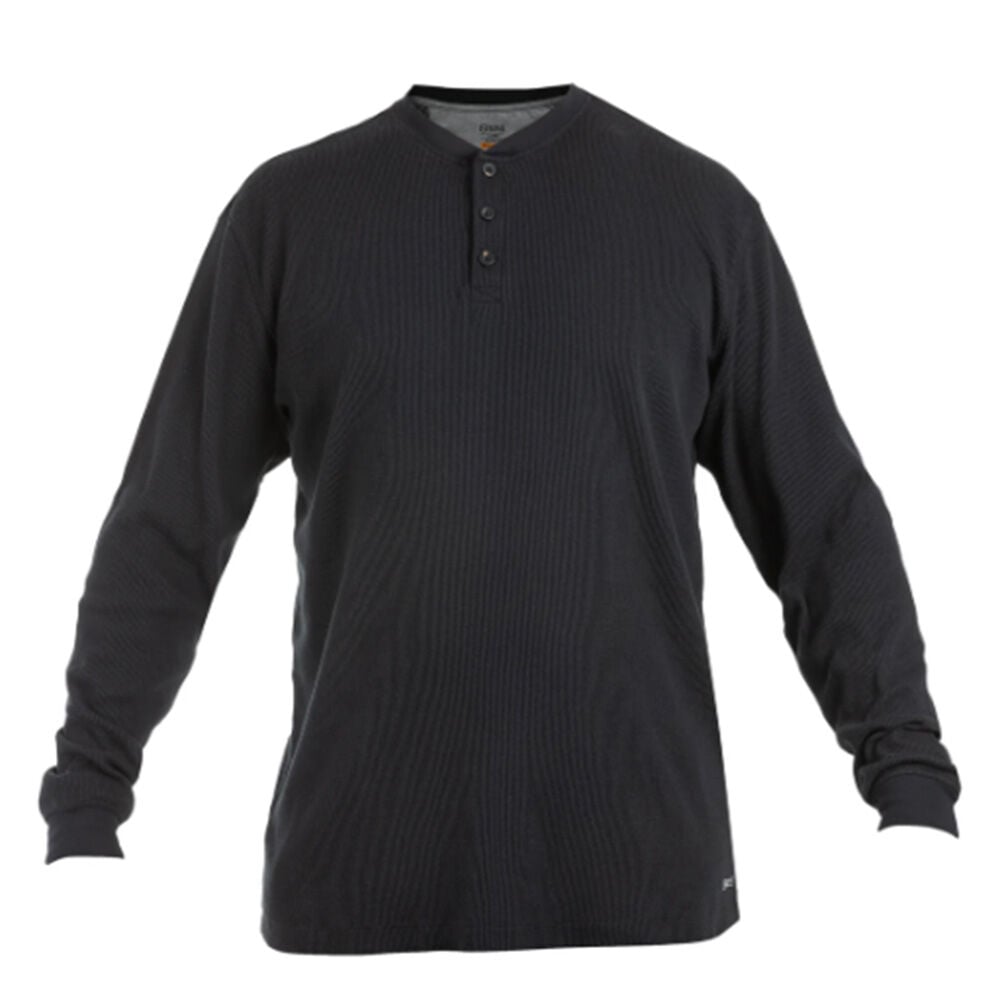 image of Men's FullFlexx Henley Long Sleeve Shirt