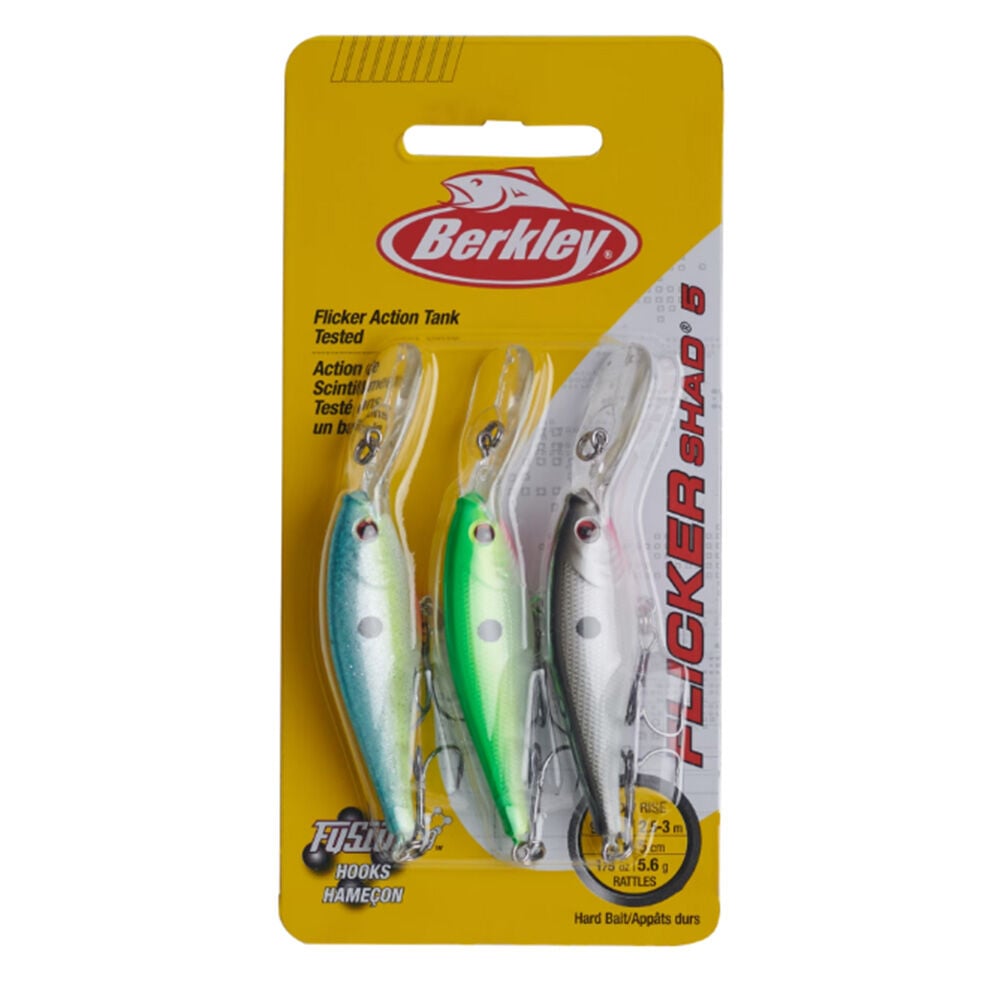 image of Flicker Shad Fishing Lure, 3 pk