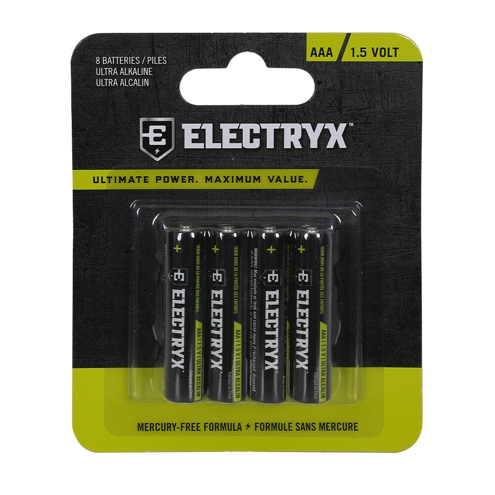 image of 1.5 Volt Ultra AAA Alkaline Batteries, 8 pk