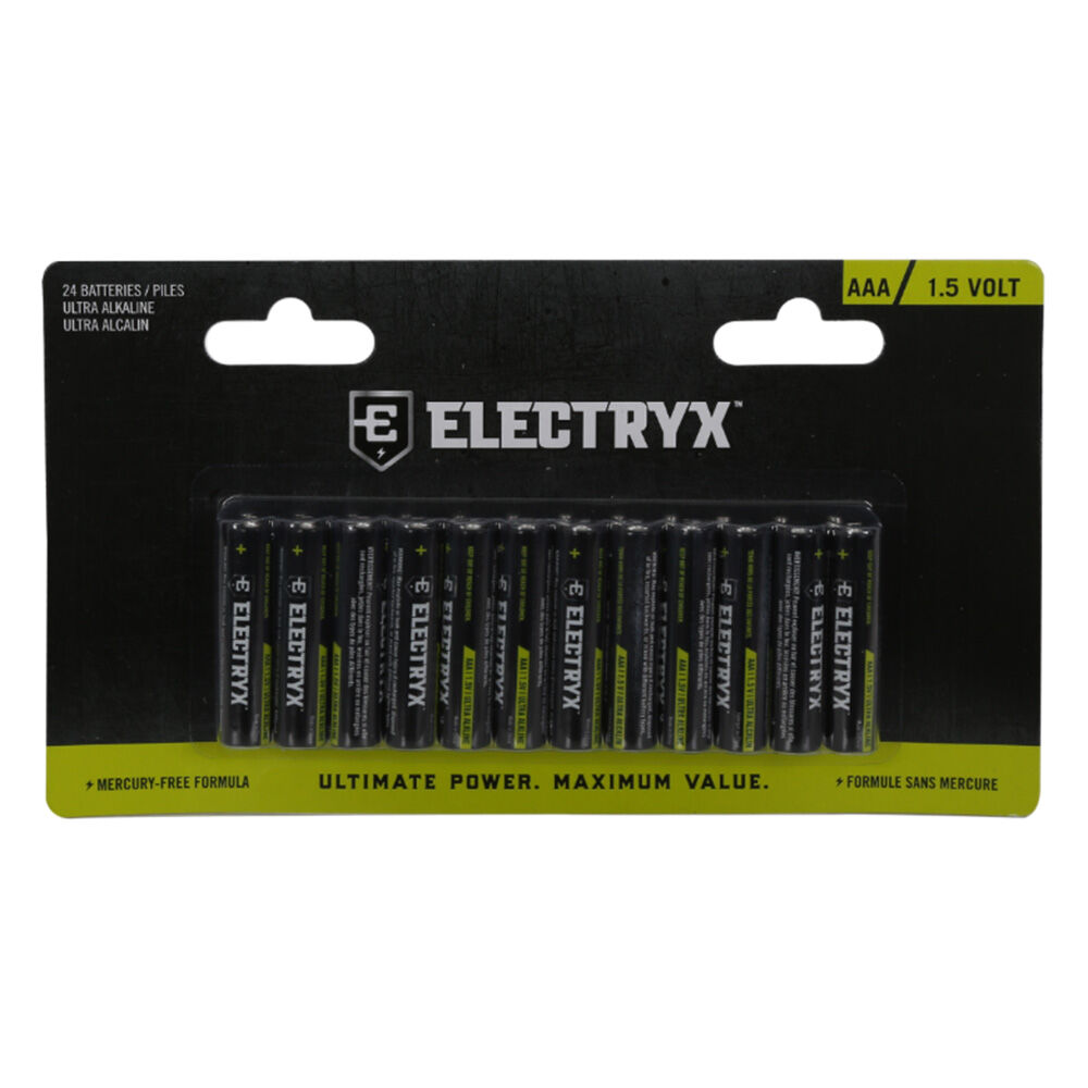 image of Ultra Alkaline AAA Batteries, 24 pk