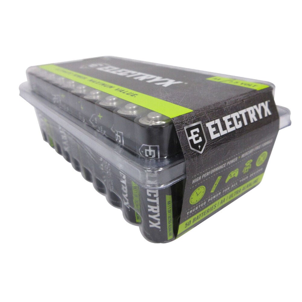 image of Ultra Alkaline AA Batteries- 50 pk