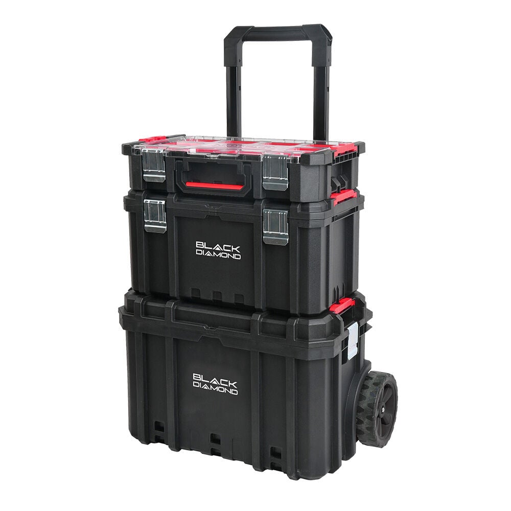 image of 3 Piece Modular Rolling Tool Box