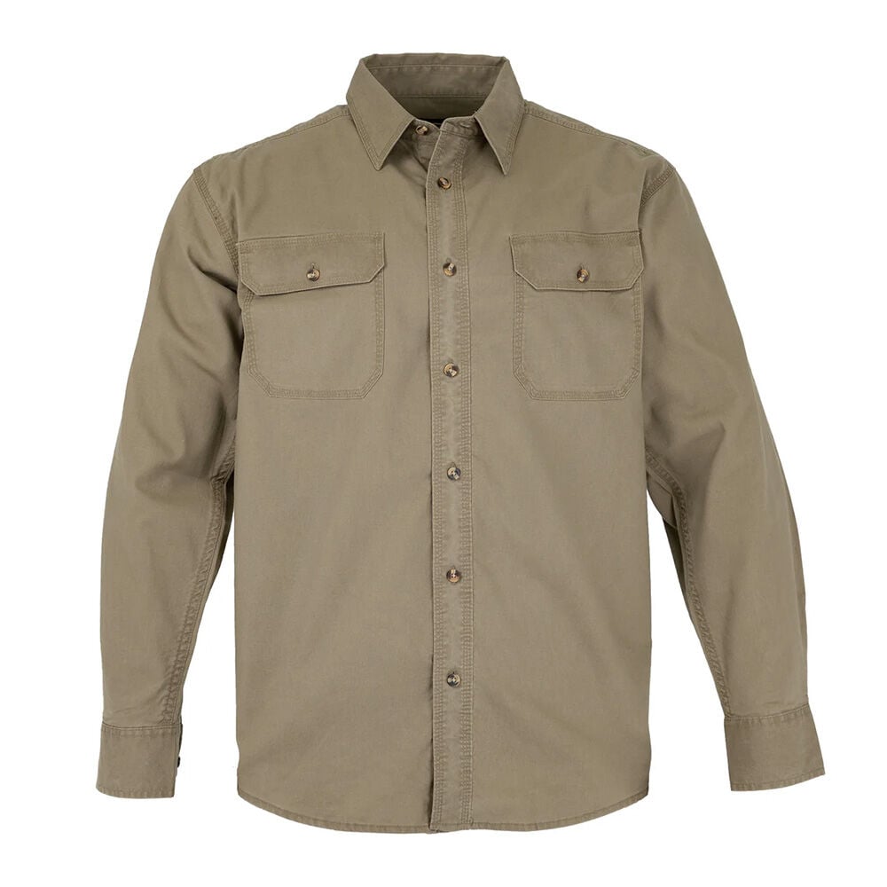 image of Men's Long Sleeve Weathered Work Shirt