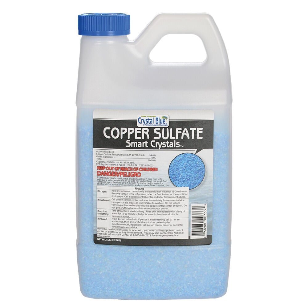 image of Crystal Blue Copper Sulfate, 5 lb