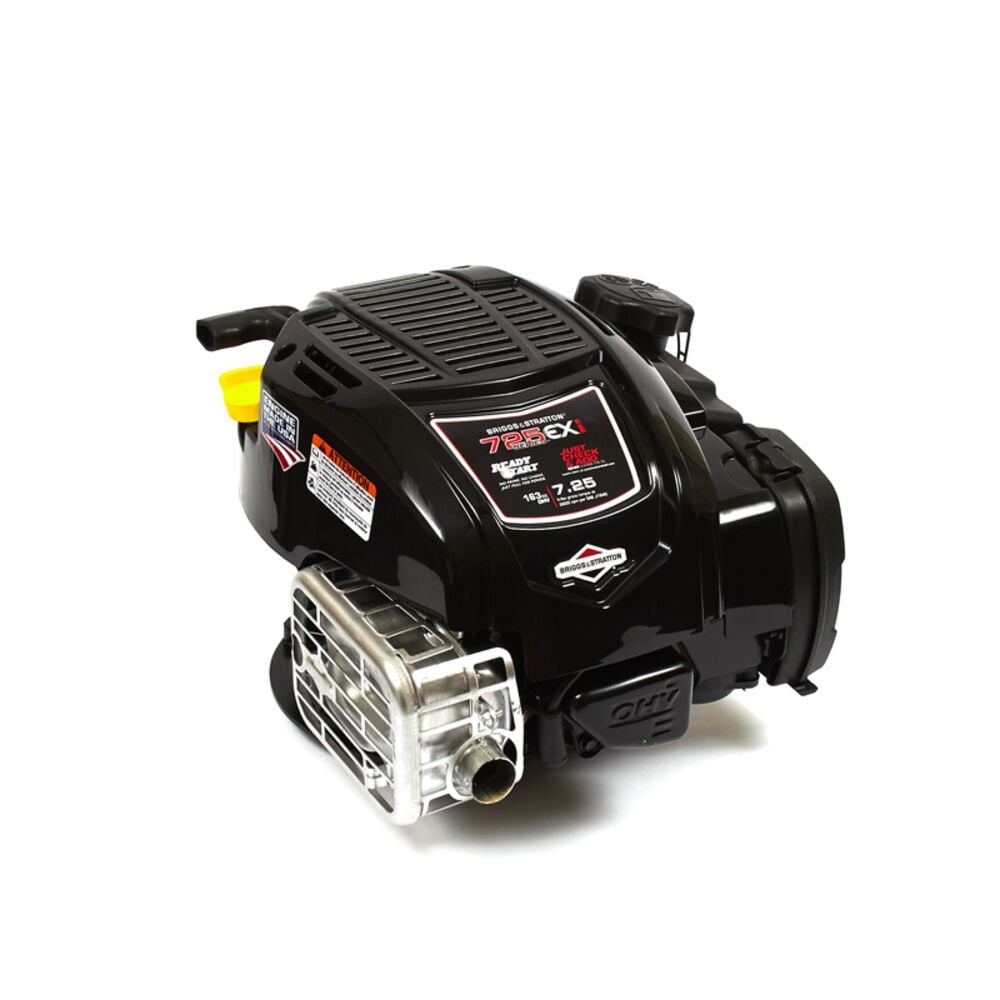 image of 725EXi Series, Vertical, 7.25 GT, 163cc 25MM x 3-5/32, Tapped 3/8-24, 1/4 Keyway Recoil Start, Ready Start