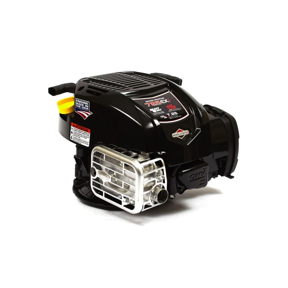 image of 725EXi Series, Vertical, 7.25 GT, 163cc 7/8 x 3-5/32, Tapped 3/8-24, 3/16 Keyway Recoil Start, Ready Start