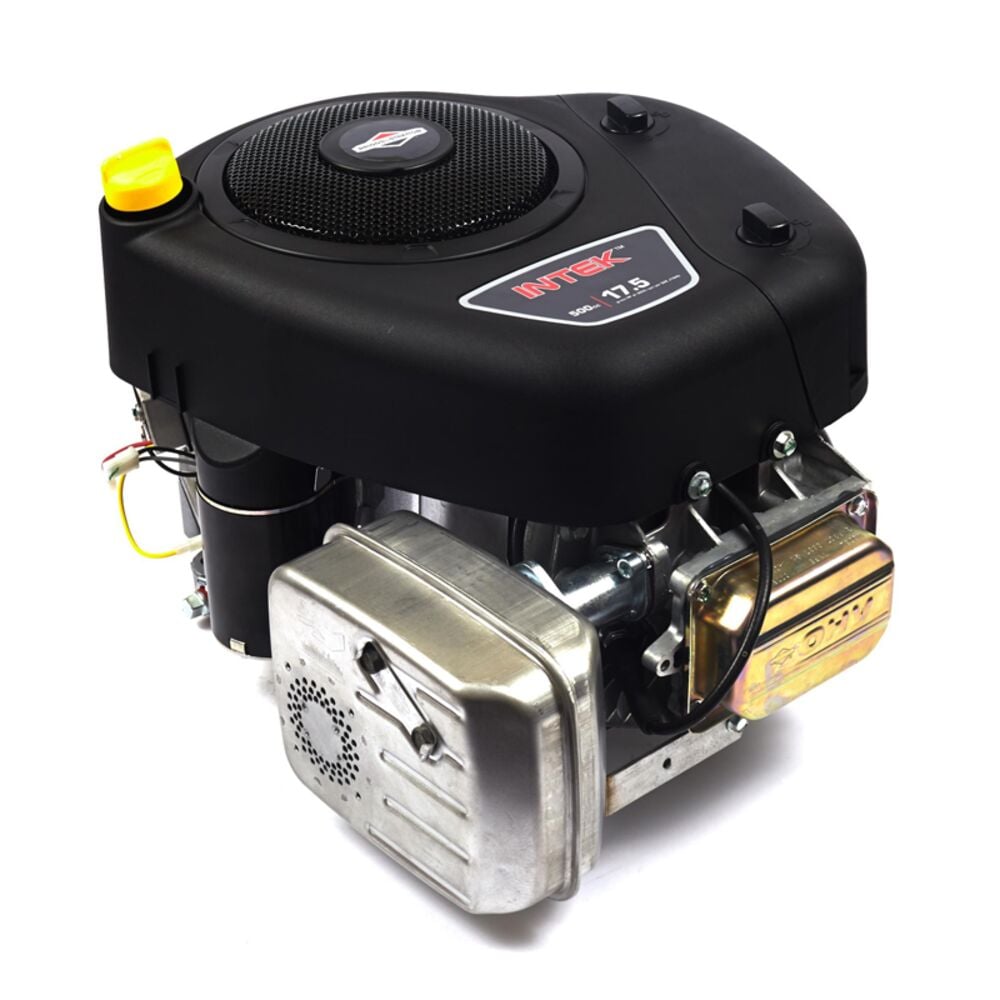 image of Intek, Vertical, 17.5 GHP, 500 cc 1 x 3-5/32, Tapped 7/16-20, Keyway Electric Start